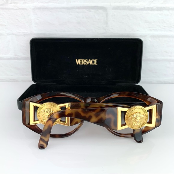 Versace Accessories - RARE Vintage GIANNI VERSACE MOD 424/ COL.869 OD  Tortoise Sunglasses